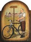 Děda cyklista